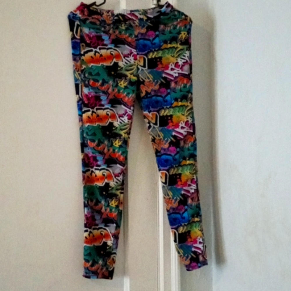 Graffiti Jean leggings